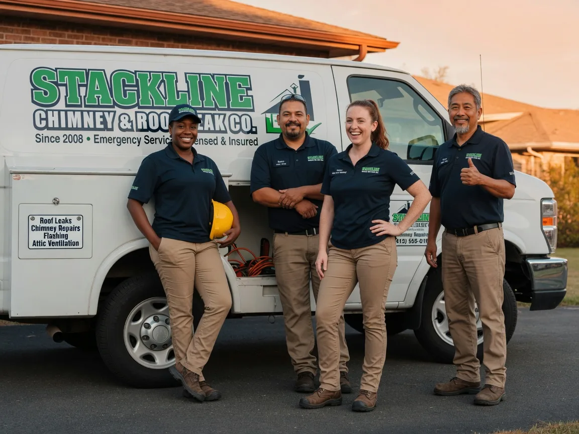 Chimney flashing repair company in Bumpass, VA